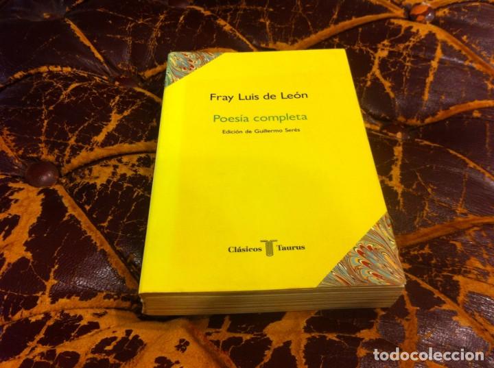 Libros de segunda mano: FRAY LUIS DE LE&Oacute;N. POES&Iacute;A COMPLETA. ED. TAURUS, 1990 - Foto 1