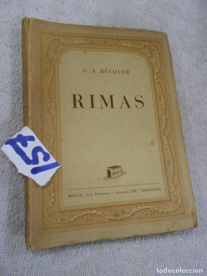 Libros de segunda mano: RIMAS - BECQUER - Foto 1