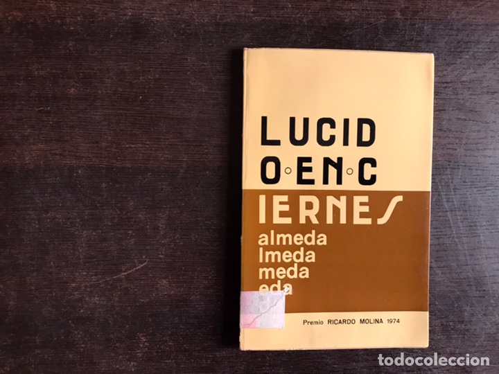 Libros de segunda mano: Lucido en ciernes. Antonio Almeda - Foto 1