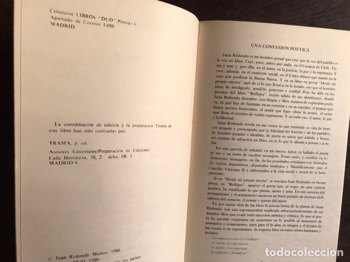Libros de segunda mano: Reflejos. Juan redondo - Foto 2