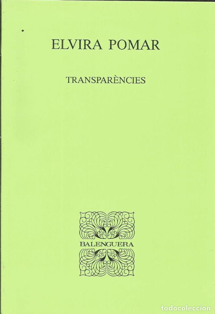 Libros de segunda mano: Transpar&egrave;ncies. Elvira Pomar - Foto 1