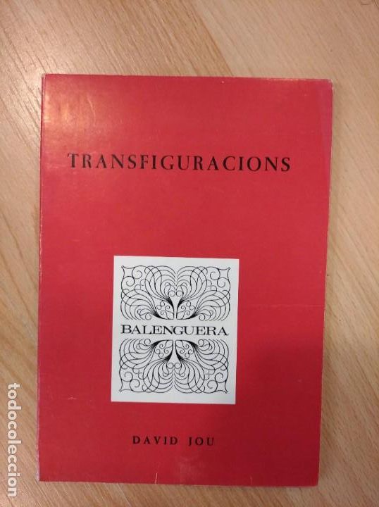 Libros de segunda mano: Transfiguracions. David Jou (dedicat) - Foto 1