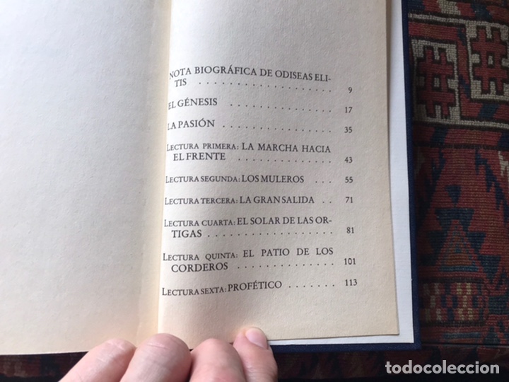 Libros de segunda mano: Dignum est. Odiseas Elitis - Foto 2