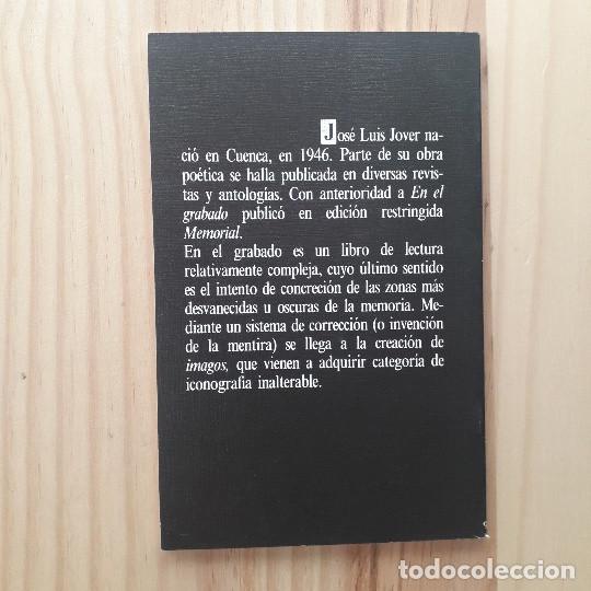 Libros de segunda mano: EN EL GRABADO - JOS&Eacute; LUIS JOVER - Foto 3
