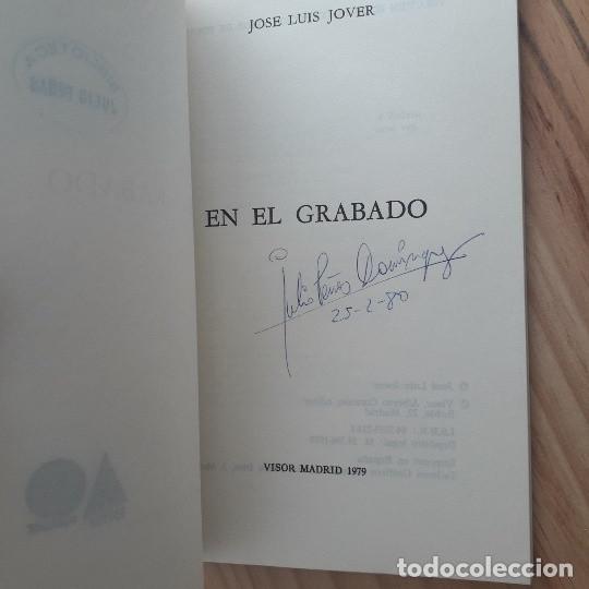 Libros de segunda mano: EN EL GRABADO - JOS&Eacute; LUIS JOVER - Foto 5