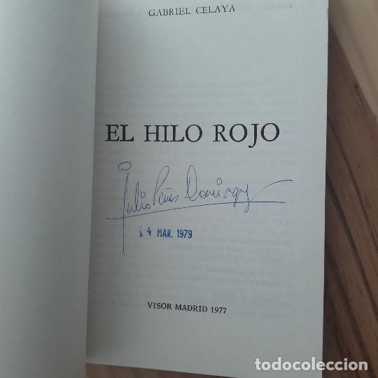Libros de segunda mano: EL HILO ROJO - GABRIEL CELAYA - Foto 4