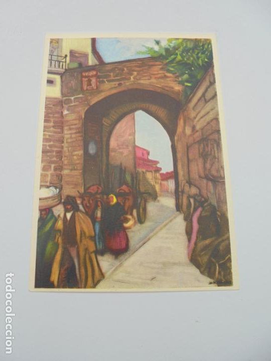 Second hand books: BILLETE POSTAL ILUSTRADO. SERIE G. PORTUGAL. VISEU. ARCO DOS MELOS