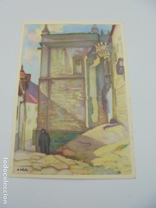 Second hand books: BILLETE POSTAL ILUSTRADO. SERIE G. PORTUGAL. VISEU. UM TRECHO DA SE