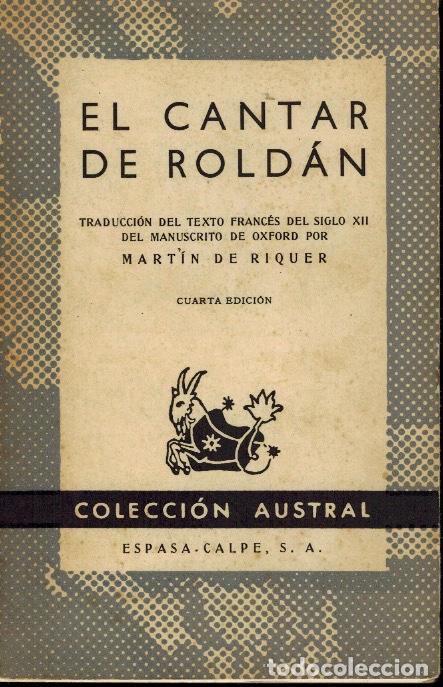 Libros de segunda mano: EL CANTAR DE ROLDAN - Foto 1