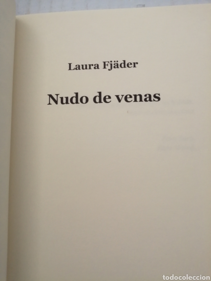 Libros de segunda mano: NUDO DE VENAS - Foto 4