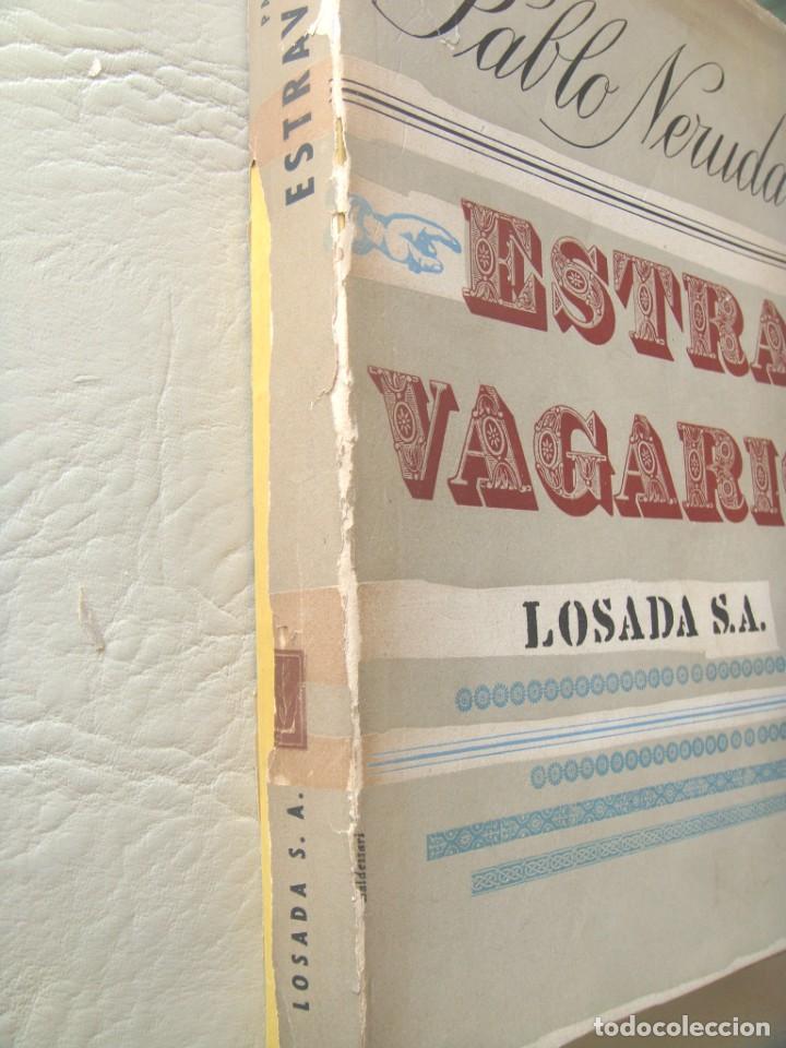 Libros de segunda mano: Pablo Neruda: ESTRAVAGARIO. Primera edici&oacute;n - Foto 2