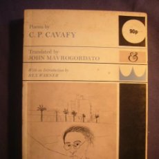 Libros de segunda mano: C. P. CAVAFY: - POEMS - (TRANS. JOHN MAVROGORDATO) (LONDON, 1971)