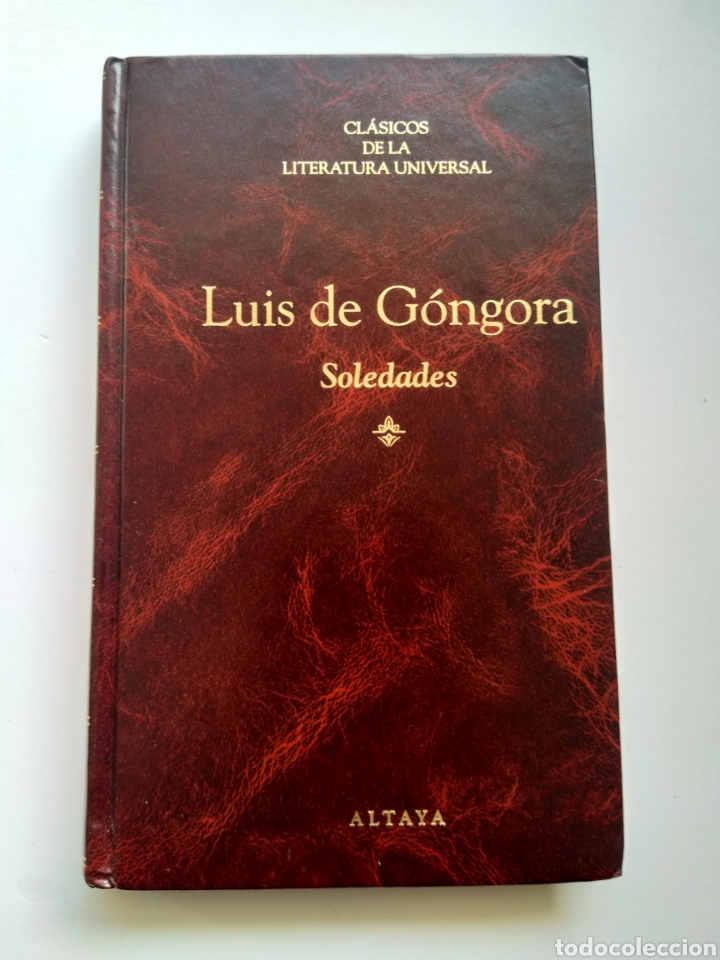 Libros de segunda mano: SOLEDADES/LUIS DE G&Oacute;NGORA - Foto 1