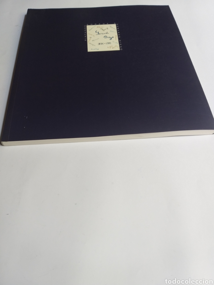 Libros de segunda mano: Pintando adrede a Gerardo Diego - Foto 2