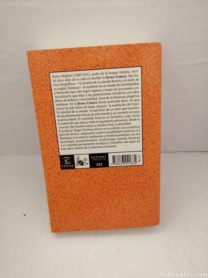 Libros de segunda mano: La Divina Comedia (Austral poes&iacute;a) - Foto 2