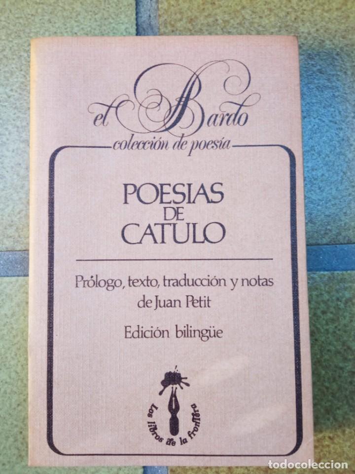 Libros de segunda mano: Poes&iacute;as de Catulo - Foto 1