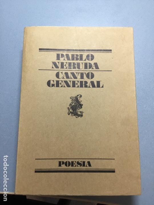 Libros de segunda mano: Canto general, Pablo Neruda - Foto 1