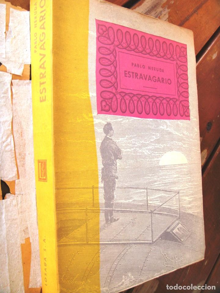Libros de segunda mano: Pablo Neruda: ESTRAVAGARIO. Primera edici&oacute;n - Foto 3