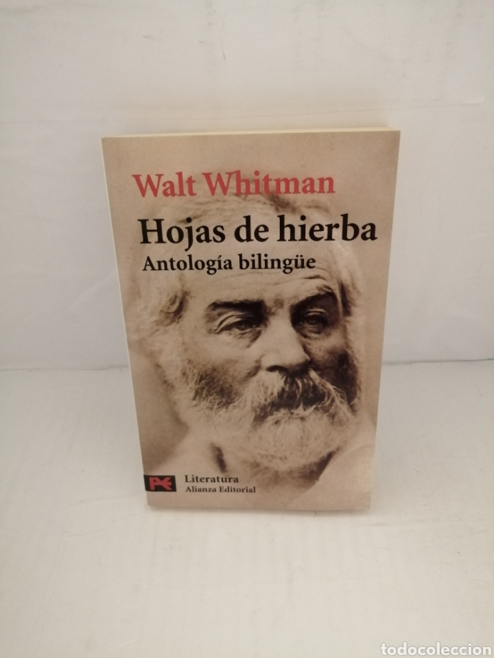 Libros de segunda mano: Hojas de hierba. Antolog&iacute;a biling&uuml;e - Foto 1