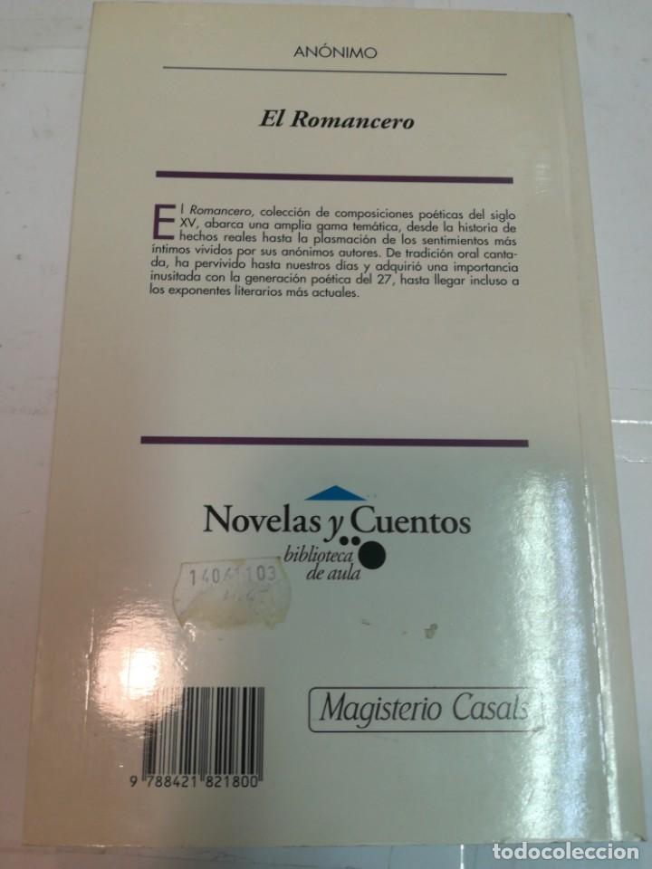 Libros de segunda mano: AN&Oacute;NIMO El romancero S1578AT - Foto 2