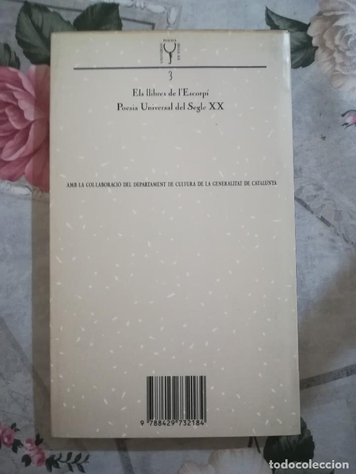 Libros de segunda mano: Ostinato rigore - Eug&eacute;nio de Andrade - en catal&agrave; - Foto 2