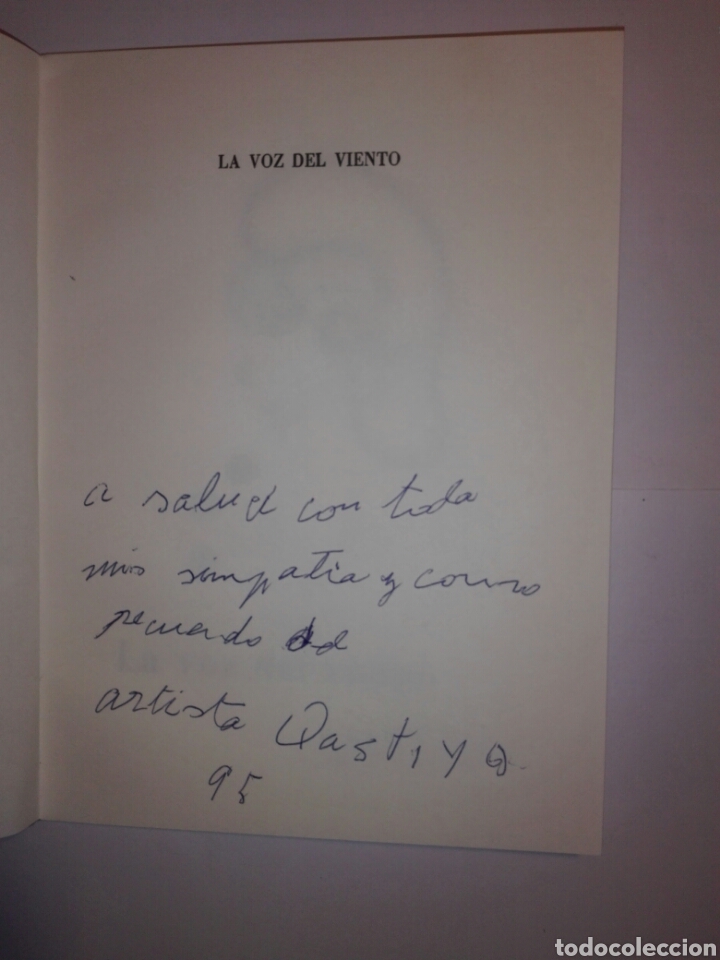 Libros de segunda mano: La voz del viento. - Foto 2