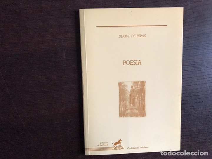 Libros de segunda mano: Poes&iacute;a. Duque de Rivas. Ediciones de la Posada - Foto 1