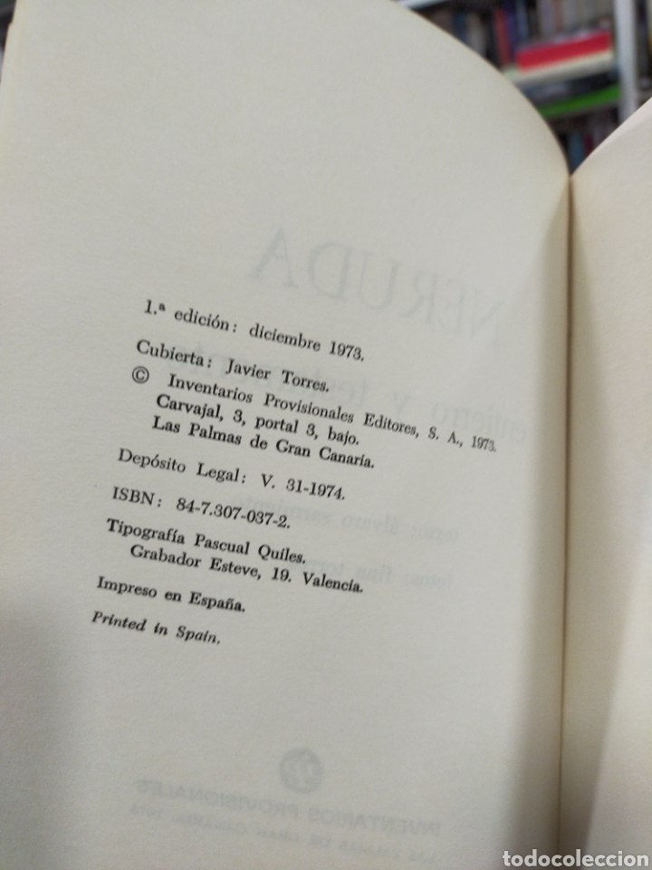Libros de segunda mano: NERUDA: ENTIERRO Y TESTAMENTO - &Aacute;LVARO SARMIENTO - Foto 4