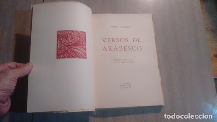 Libros de segunda mano: AMADEO CASSINELLI - VERSOS DE ARABESCO - Foto 3
