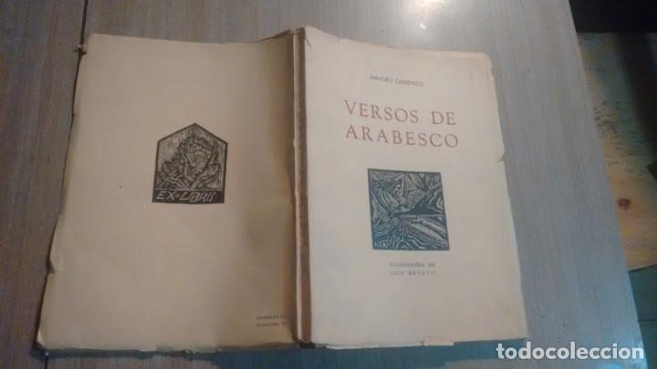 Libros de segunda mano: AMADEO CASSINELLI - VERSOS DE ARABESCO - Foto 5
