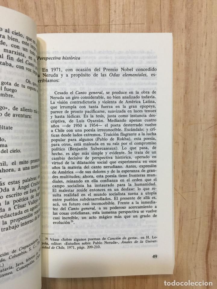 Libros de segunda mano: Odas elementales - Pablo Neruda - Foto 3