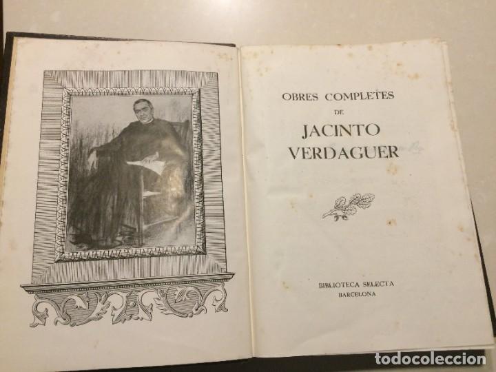 Libros de segunda mano: JACINTO VERDAGUER - OBRES COMPLETES - Foto 5