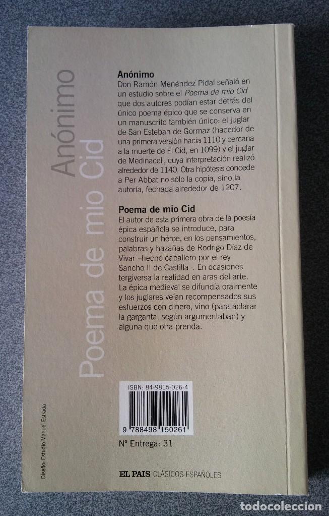 Libros de segunda mano: Poema de Mio Cid - Foto 2