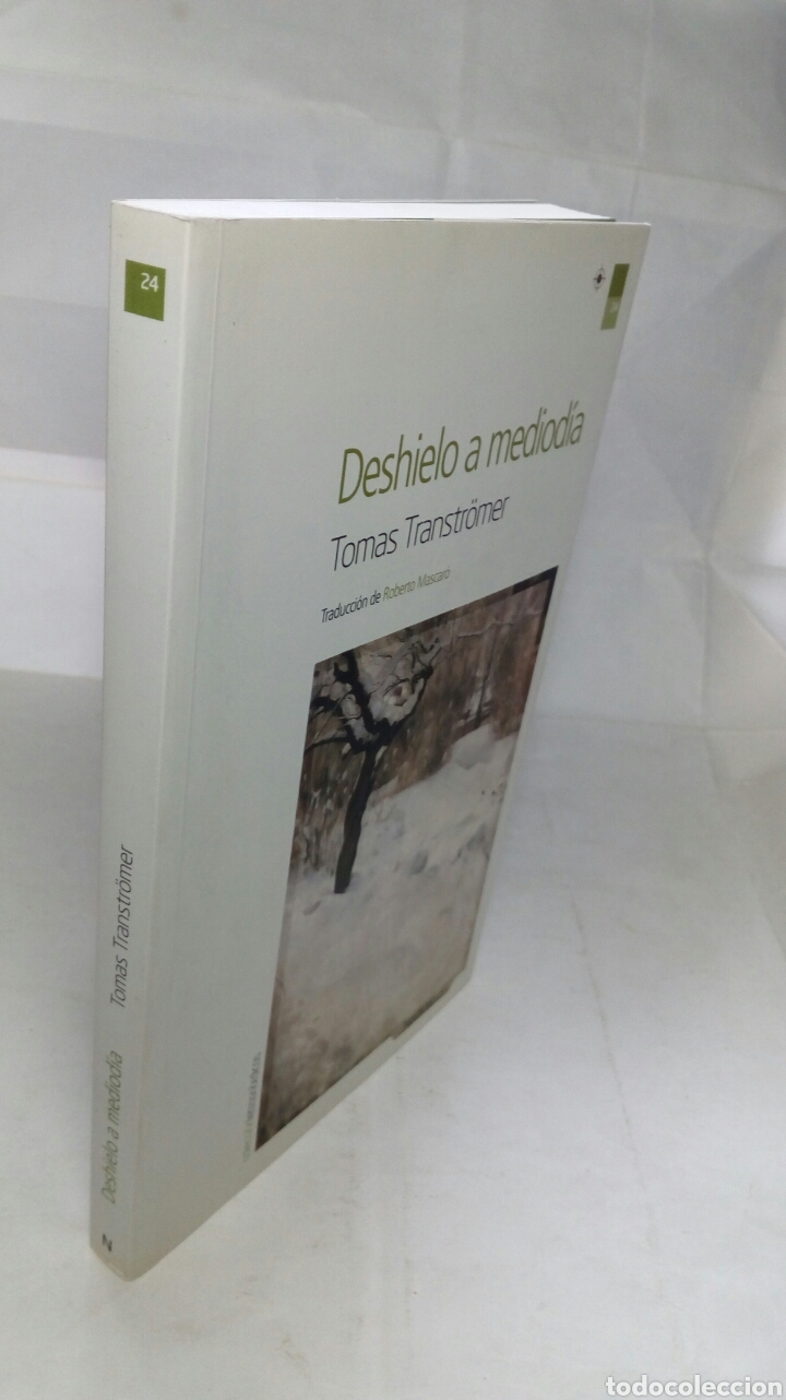 Libros de segunda mano: Deshielo a mediod&iacute;a. Tomas Transtr&ouml;mer. - Foto 8