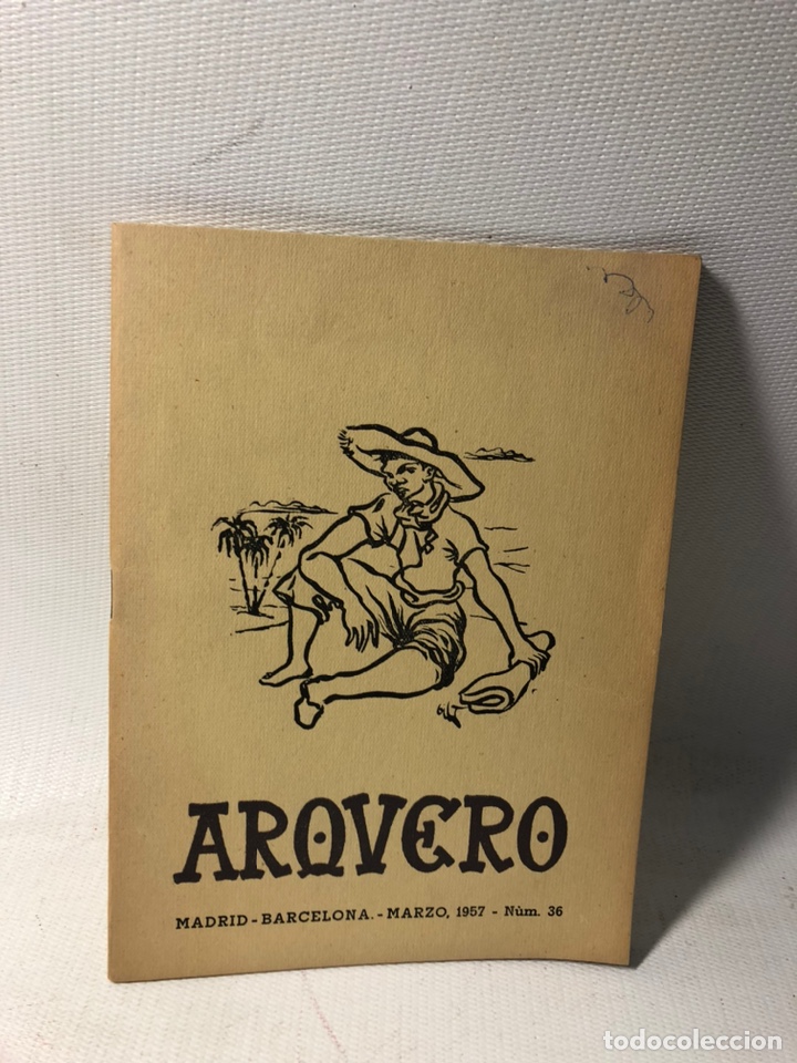 Livros em segunda m&atilde;o: AROVERO - ARQUERO - 1956 NUM 36 - POESIA