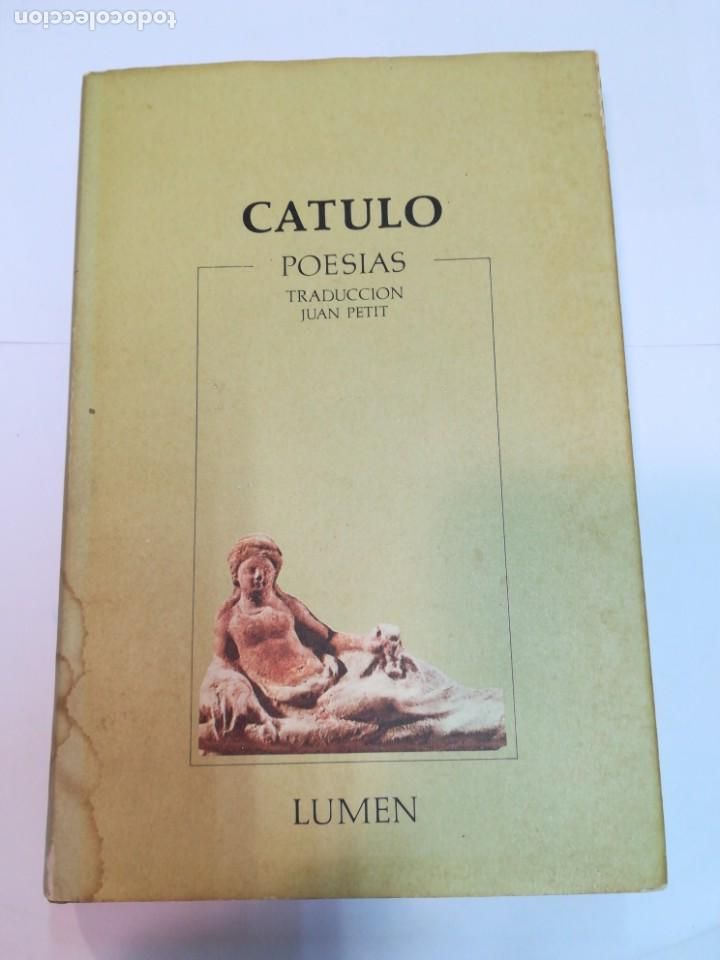 Libros de segunda mano: CATULO Poesias S1871T - Foto 1