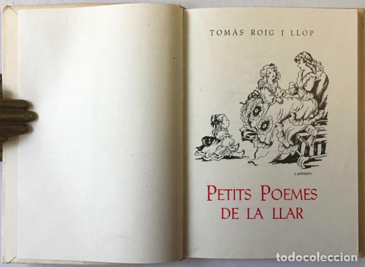 Libros de segunda mano: PETITS POEMES DE LA LLAR. - ROIG I LLOP, Tom&agrave;s. - Foto 2