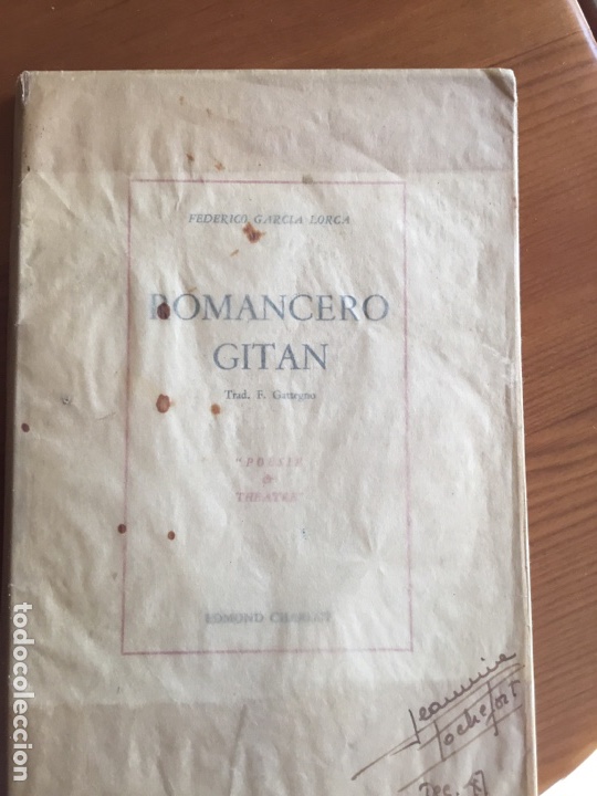 Libros de segunda mano: Romancero gitan, F. Garc&iacute;a Lorca (1941) - Foto 1
