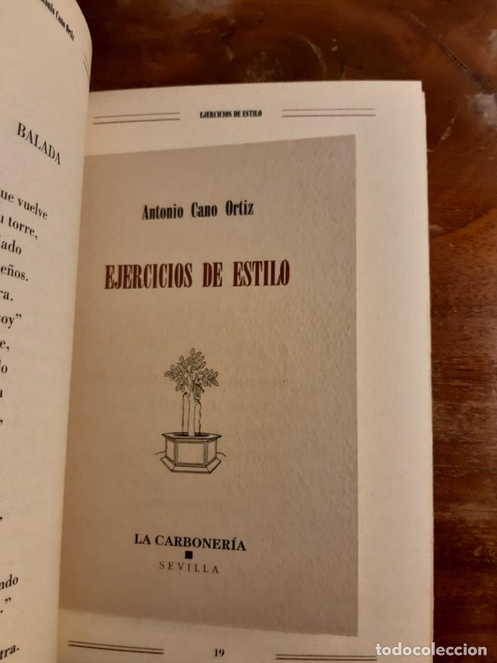 Libros de segunda mano: Antonio Cano Ortiz ejercicios de estilo - Foto 4