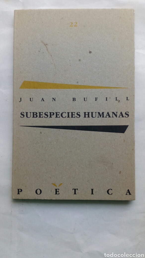 Libros de segunda mano: Subespecies Humanas. Juan Bufill. - Foto 1
