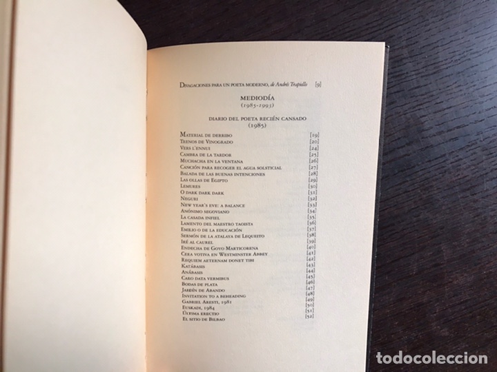Libros de segunda mano: Mediod&iacute;a. Jon Juaristi. La Veleta - Foto 2