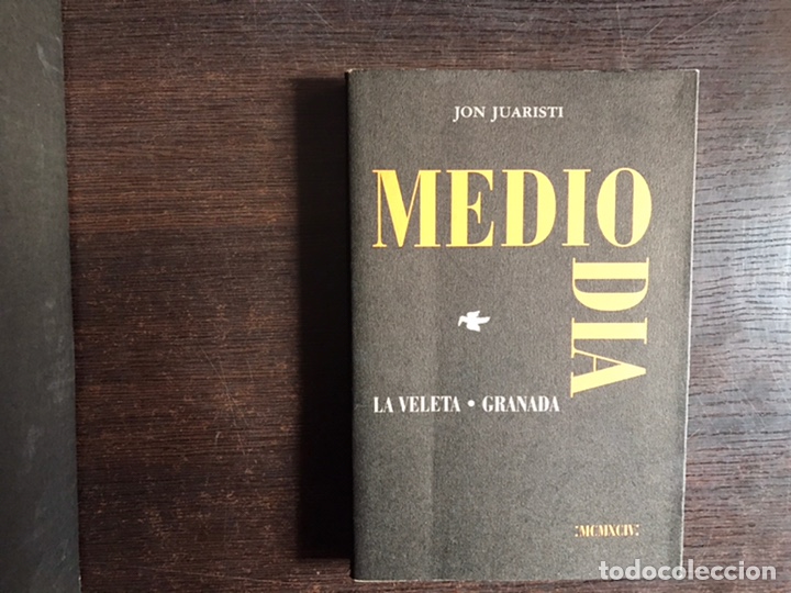 Libros de segunda mano: Mediod&iacute;a. Jon Juaristi. La Veleta - Foto 1