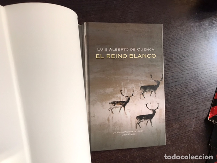 Libros de segunda mano: El reino blanco. Luis Alberto de Cuenca - Foto 3