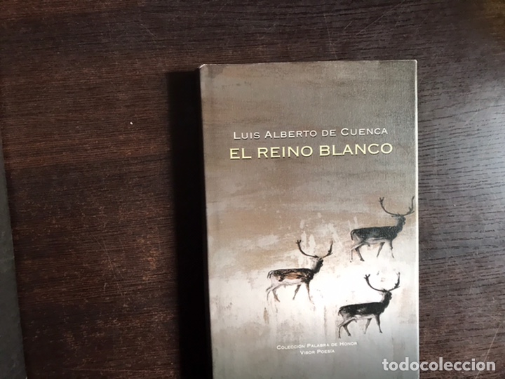 Libros de segunda mano: El reino blanco. Luis Alberto de Cuenca - Foto 1