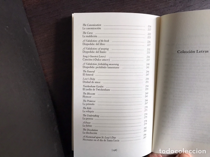 Libros de segunda mano: Canciones y sonetos. John Donne - Foto 5