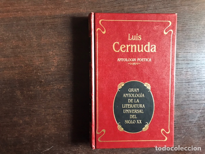Libros de segunda mano: Luis Cernuda. Antolog&iacute;a po&eacute;tica - Foto 1