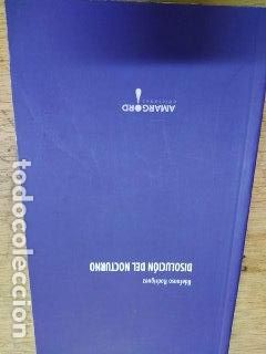 Second hand books: Rodr&iacute;guez: Disoluci&oacute;n Del Nocturno