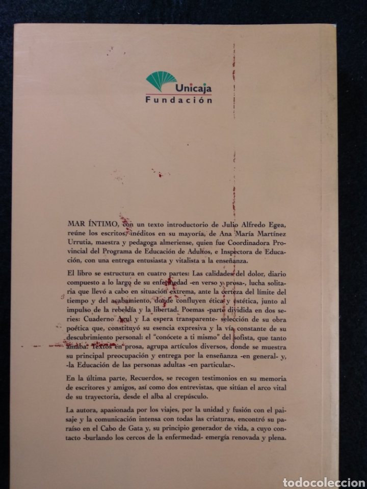 Libros de segunda mano: Mar &Iacute;ntimo. Ana Mar&iacute;a Mart&iacute;nez - Foto 6