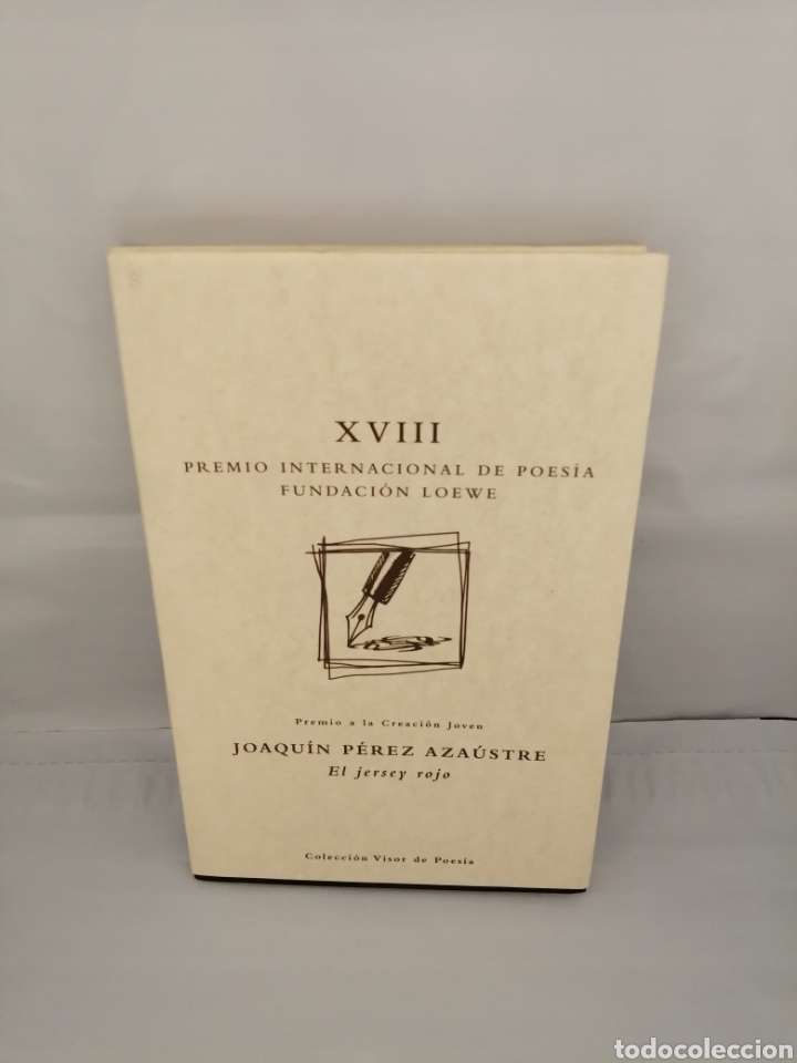 Libri di seconda mano: El jersey rojo (XVIII Premio Internacional de Poes&iacute;a Loewe) PRIMERA EDICI&Oacute;N