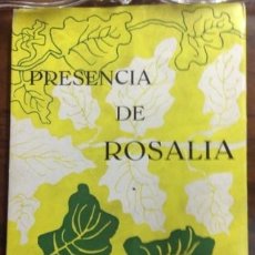Libros de segunda mano: PRESENCIA DE ROSALIA.. Lote 237852285